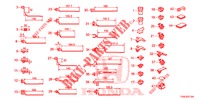 CINGHIA BARDATURA/STAFFA(RH)  per Honda CIVIC DIESEL 1.6 EXECUTIVE 5 Porte 6 velocità manuale 2014