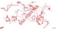 CONDOTTO INSTALLAZIONE/POMPA A VACUO (DIESEL) per Honda CIVIC DIESEL 1.6 EXECUTIVE 5 Porte 6 velocità manuale 2014