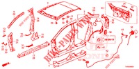 PANNELLI ESTERNI/PANNELLO POSTERIORE  per Honda CIVIC DIESEL 1.6 EXECUTIVE 5 Porte 6 velocità manuale 2014