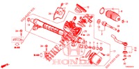 SCATOLA INGRANAGGIO P.S. (EPS) (LH) per Honda CIVIC DIESEL 1.6 EXECUTIVE 5 Porte 6 velocità manuale 2014
