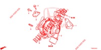 SISTEMA TURBOCARICATORE (DIESEL) per Honda CIVIC DIESEL 1.6 EXECUTIVE 5 Porte 6 velocità manuale 2014