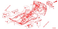 STOINO PAVIMENTO/ISOLATORE  per Honda CIVIC DIESEL 1.6 EXECUTIVE 5 Porte 6 velocità manuale 2014