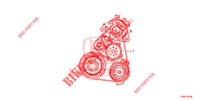     COURROIE ALTERNATEUR (DIESEL) per Honda CIVIC DIESEL 1.6 LIFSTYLE 5 Porte 6 velocità manuale 2014