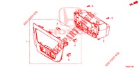 CONTROLLO RISCALDATORE (LH) per Honda CIVIC DIESEL 1.6 LIFSTYLE 5 Porte 6 velocità manuale 2014