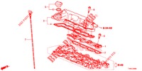 COPERTURA TESTA CILINDRO (DIESEL) per Honda CIVIC DIESEL 1.6 LIFSTYLE 5 Porte 6 velocità manuale 2014