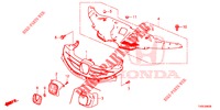 GRIGLIA ANTERIORE/MODANATURA  per Honda CIVIC DIESEL 1.6 LIFSTYLE 5 Porte 6 velocità manuale 2014