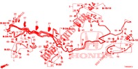LINEE FRENO (DIESEL) (LH) per Honda CIVIC DIESEL 1.6 LIFSTYLE 5 Porte 6 velocità manuale 2014
