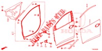 PANNELLI PORTIERE ANT.(2D)  per Honda CIVIC DIESEL 1.6 LIFSTYLE 5 Porte 6 velocità manuale 2014