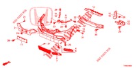 PARAURTI ANTERIORE  per Honda CIVIC DIESEL 1.6 LIFSTYLE 5 Porte 6 velocità manuale 2014