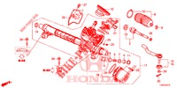 SCATOLA INGRANAGGIO P.S. (EPS) (LH) per Honda CIVIC DIESEL 1.6 LIFSTYLE 5 Porte 6 velocità manuale 2014