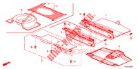 SCATOLA PAVIMENTO POST.  per Honda CIVIC DIESEL 1.6 LIFSTYLE 5 Porte 6 velocità manuale 2014