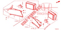 SCHERMO CENTRO  per Honda CIVIC DIESEL 1.6 LIFSTYLE 5 Porte 6 velocità manuale 2014