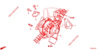 SISTEMA TURBOCARICATORE (DIESEL) per Honda CIVIC DIESEL 1.6 LIFSTYLE 5 Porte 6 velocità manuale 2014