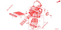 SOFFIATORE RISCALDATORE (LH) per Honda CIVIC DIESEL 1.6 LIFSTYLE 5 Porte 6 velocità manuale 2014