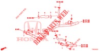 TUBO ACQUA/CONDOTTO RISCALDATORE (DIESEL) per Honda CIVIC DIESEL 1.6 LIFSTYLE 5 Porte 6 velocità manuale 2014