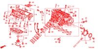 BLOCCO CILINDRO/SCODELLO OLIO (DIESEL) per Honda CIVIC DIESEL 1.6 S 5 Porte 6 velocità manuale 2014