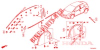 MODANATURA/PROTETTORE  per Honda CIVIC DIESEL 1.6 S 5 Porte 6 velocità manuale 2014