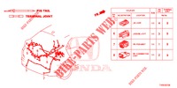 CONNETTORE ELETTRICO (ARRIERE) per Honda CIVIC 1.8 LIFESTYLE 5 Porte 6 velocità manuale 2014