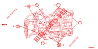 ANELLO DI TENUTA (INFERIEUR) per Honda CIVIC DIESEL 1.6 S EURO 6 5 Porte 6 velocità manuale 2015
