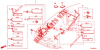 BARDATURA FILO (4) (LH) per Honda CIVIC 1.8 LIFESTYLE 5 Porte 6 velocità manuale 2015