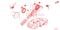 ANTENNA/ALTOPARLANTE  per Honda CIVIC 1.5 PRESTIGE 5 Porte 6 velocità manuale 2018
