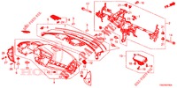 PANNELLO STRUMENTI (LH) per Honda CIVIC 1.5 PRESTIGE 5 Porte 6 velocità manuale 2018