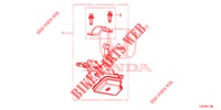COMPONENTI CILINDRO CHIAVE (INTELLIGENT) per Honda CIVIC 1.5 SPORT NAVI 5 Porte 6 velocità manuale 2018