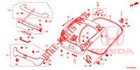 PANNELLO PORTELLONE(2D)  per Honda CIVIC 1.5 SPORT NAVI 5 Porte 6 velocità manuale 2018