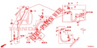 ARIA CONDIZIONATA (FLEXIBLES/TUYAUX) (DIESEL) (2.2L) (LH) per Honda CIVIC DIESEL 2.2 EXCLUSIVE 5 Porte 6 velocità manuale 2013
