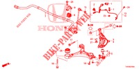 GIUNTO ANTERIORE  per Honda CIVIC DIESEL 2.2 EXCLUSIVE 5 Porte 6 velocità manuale 2013