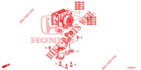 MODULATORE VSA(RH)('00 )  per Honda CIVIC DIESEL 2.2 EXCLUSIVE 5 Porte 6 velocità manuale 2013