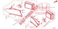 SCHERMO CENTRO  per Honda CIVIC DIESEL 2.2 EXCLUSIVE 5 Porte 6 velocità manuale 2013