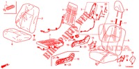 SEDILE ANTERIORE/CINTURE DI SICUREZZA (D.) (LH) per Honda CIVIC DIESEL 2.2 EXCLUSIVE 5 Porte 6 velocità manuale 2013