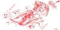STOINO PAVIMENTO/ISOLATORE  per Honda CIVIC DIESEL 2.2 EXCLUSIVE 5 Porte 6 velocità manuale 2013