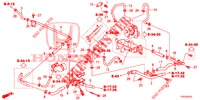 TUBO ACQUA/CONDOTTO RISCALDATORE (DIESEL) (2.2L) per Honda CIVIC DIESEL 2.2 EXCLUSIVE 5 Porte 6 velocità manuale 2013