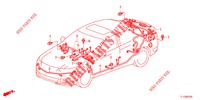 BARDATURA FILO (2) (RH) per Honda ACCORD 2.0 EX 4 Porte 5 velocità automatico 2012