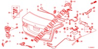 COPERCHIO BAULE(4D)  per Honda ACCORD 2.0 EX 4 Porte 5 velocità automatico 2012