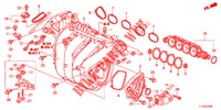 MOLTEPLICE ASPIRAZIONE (2.0L) per Honda ACCORD 2.0 EX 4 Porte 5 velocità automatico 2012