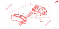 TACHIMETRO  per Honda ACCORD 2.0 EX 4 Porte 5 velocità automatico 2012