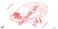 TIRANTE CABLAGGIO FILO MOTORE(1.7L)(RH)  per Honda ACCORD 2.0 EX 4 Porte 5 velocità automatico 2012