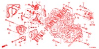 MENSOLA ALTERNATORE/TENSIONE (2.0L) per Honda ACCORD 2.0 EX 4 Porte 5 velocità automatico 2013