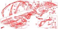 PAVIMENTO/PANNELLI INTERNI  per Honda ACCORD 2.0 EX 4 Porte 5 velocità automatico 2013