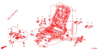 COMP. SEDILE ANT. (D.) (SIEGE REGLAGE MANUEL) per Honda ACCORD 2.0 S 4 Porte 6 velocità manuale 2014