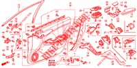 FODERAMENTO PORTIERA ANT. (RH) per Honda ACCORD DIESEL 2.2 EX 4 Porte 5 velocità automatico 2014