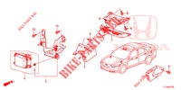 RADAR/LKAS  per Honda ACCORD DIESEL 2.2 EX 4 Porte 5 velocità automatico 2014