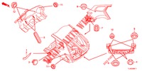 ANELLO DI TENUTA (ARRIERE) per Honda ACCORD TOURER 2.4 EXECUTIVE 5 Porte 6 velocità manuale 2013