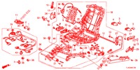 COMP. SEDILE ANT. (G.) (SIEGE ENTIEREMENT MOTORISE) (2) per Honda ACCORD TOURER 2.4 EXECUTIVE 5 Porte 6 velocità manuale 2013