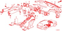 CONDOTTO ALIMENTO/CONDOTTO VENTILATORE (RH) per Honda ACCORD TOURER 2.4 EXECUTIVE 5 Porte 6 velocità manuale 2013