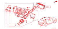 MODULO CENTRO (NAVIGATION) per Honda ACCORD TOURER 2.4 EXECUTIVE 5 Porte 6 velocità manuale 2013