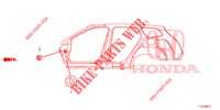 ANELLO DI TENUTA (LATERAL) per Honda ACCORD TOURER DIESEL 2.2 EX 5 Porte 5 velocità automatico 2014